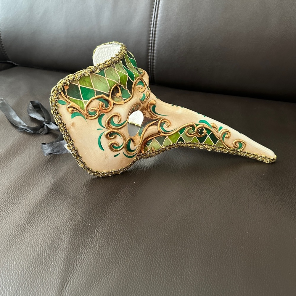 Original Venetian hand painted mask